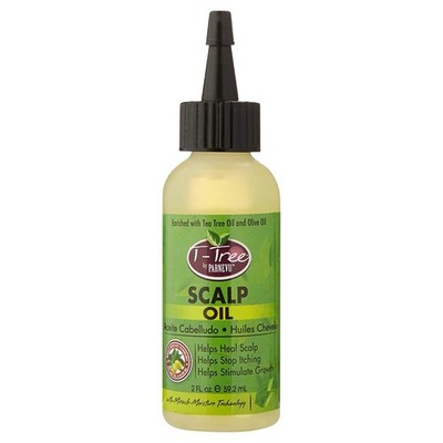 Parnevu T-Tree Healing Scalp Oil, stop itching stimulate, growth 2oz