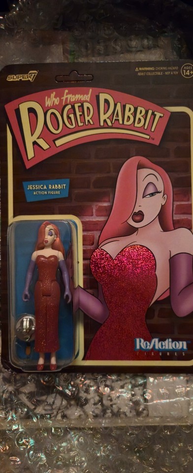Super7 Who Framed Roger Rabbit & Jessica ReAction 2-Pack Wave 1 ...