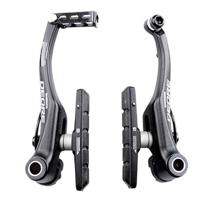 Etrier de Frein V-Brake Shimano Deore BR-T610 Noir pour Vélo Tout Terrain