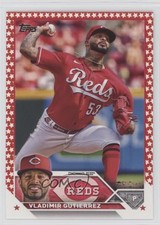 2023 Topps Series 1 Independence Day /76 Vladimir Gutierrez #198 1ci2