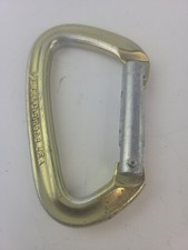 Vintage Black Diamond Offset Locking Carabiner USA 8 KN.