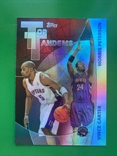 Vince Carter / Morris Peterson 2002-03 Topps Top Tandems Insert Card #TT8