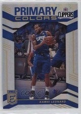 2019-20 Donruss Elite Primary Colors Kawhi Leonard #10 13c5