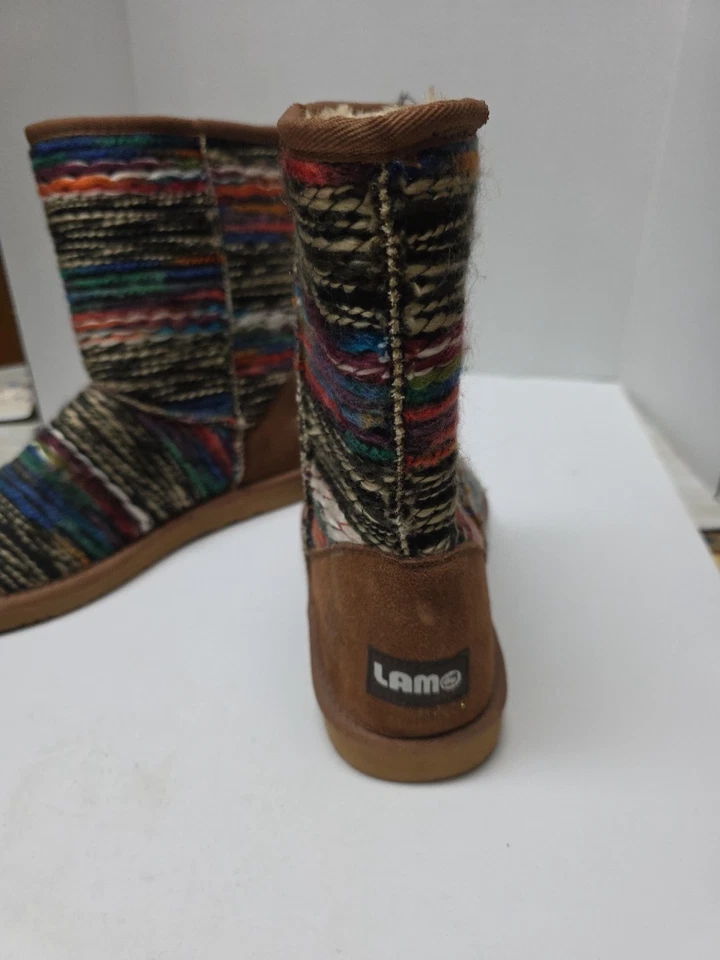 LAMO многоцветный JUAREZ коричневый оранжевый синий бежевый ботинок ботинки размер 10 - Изображение 3 из 4