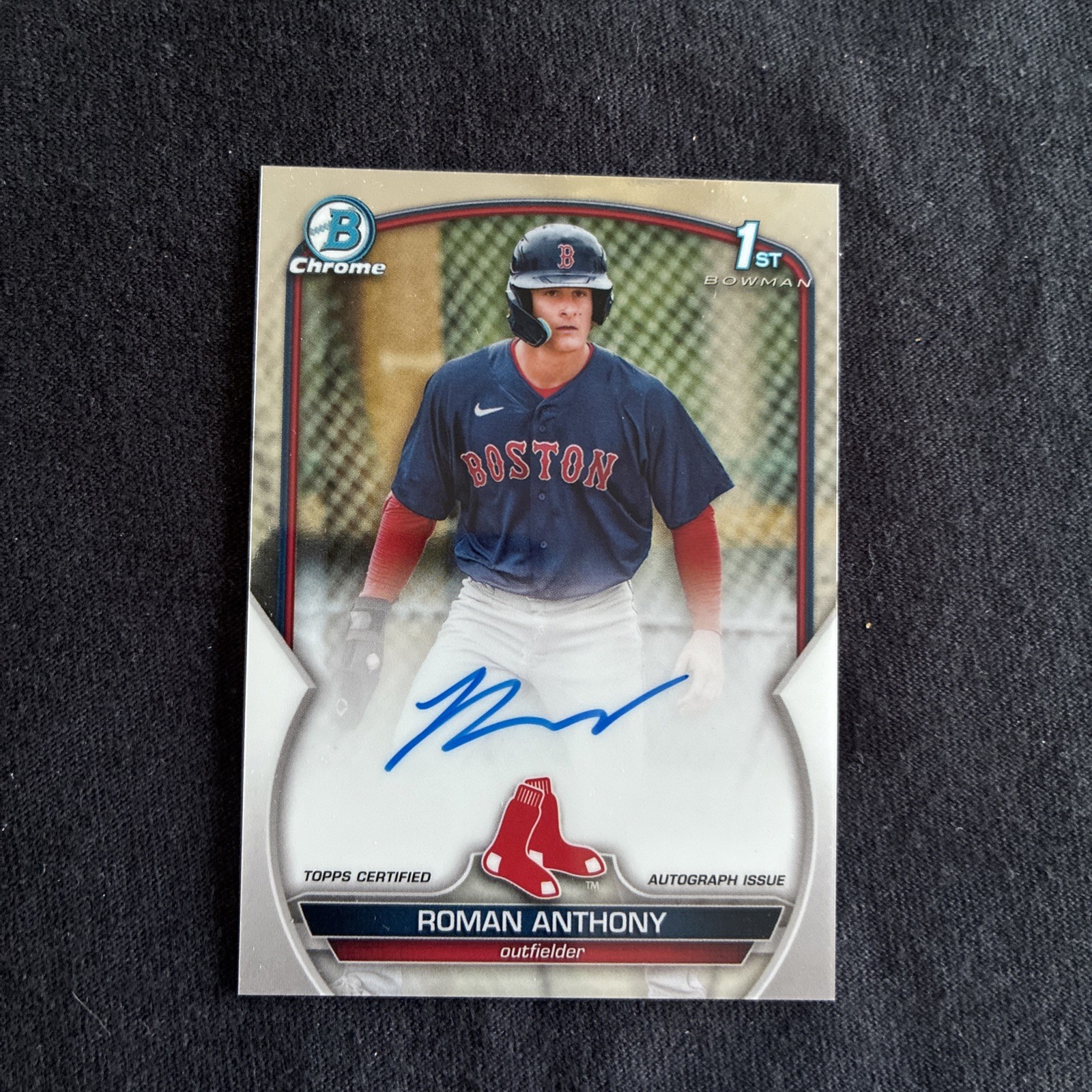 2023 Bowman Chrome Prospects Roman Anthony Auto CPA-RA