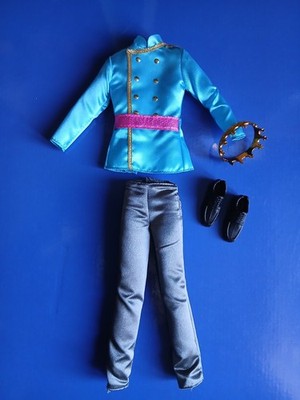 ''MATTEL'' Kleidung und Schuhe Ken Prinz KIERAN ''Barbie und das geheime Tor'', 2012.