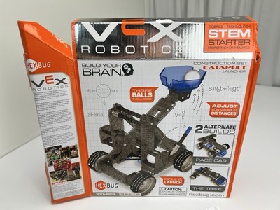 New Hex Bug Construct Catapult Launcher STEM Starter Kit Engineer Toy Car Trike
