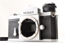 Nikon F Eye Level Silver 35mm SLR Film Camera  Excellent 5  4772