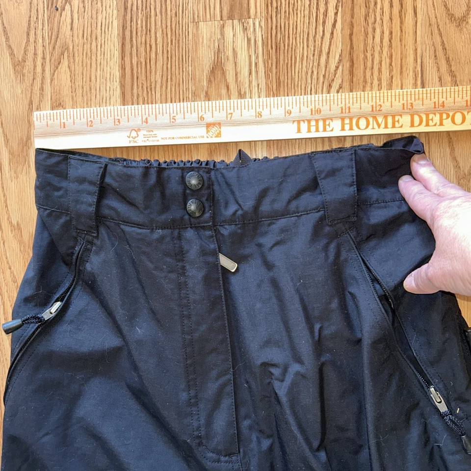 Женские зимние штаны The North Face Hyvent большие черные водонепроницаемые для лыж сноуборда - Изображение 3 из 4