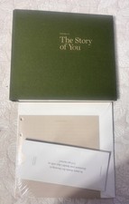 Artifact Uprising The Story of You Baby Memory Book Olive Linen NEW