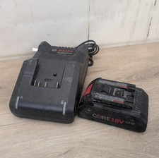 Bosch Professional GAL18V-40 18V Battery Charger W/ CORE18V 4.0 Ah Battery OEM 