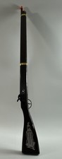 Parris Wooden Kentuckian Rifle Toy Cap Gun 37 inch Flintlock Rifle Orange Plug