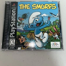 Smurfs (Sony PlayStation 1, 1999) Complete CIB