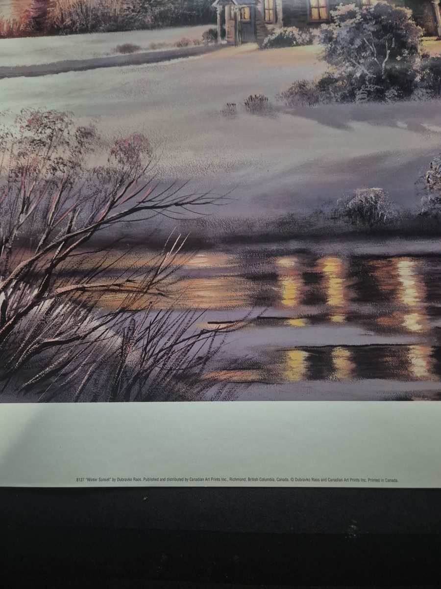 Lot of 50 – Winter Sunset by Dubravko Raos – Large 27