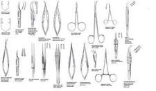 21 PC EYE MICRO MINOR SURGERY SURGICAL OPTHALMIC INSTRUMENT STUDENT SET KIT