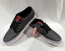 Vans Men's Atwood Textile Black/Chili Skate Shoes - Assorted Sizes NWB