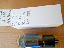 Tungsram CV1075 KT66   USED B Valve Tube AT1000 Tester JAN24A