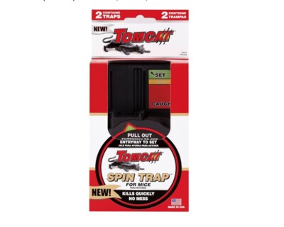 Tomcat Spin Trap for Mice(8 Pack) 