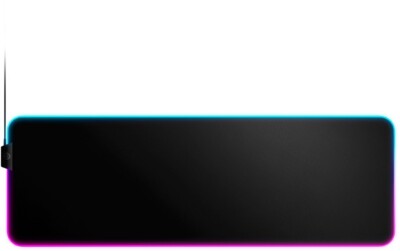 SteelSeries QcK Prism Cloth XL Gaming Mouse Pad with 2-Zone RGB Illumination