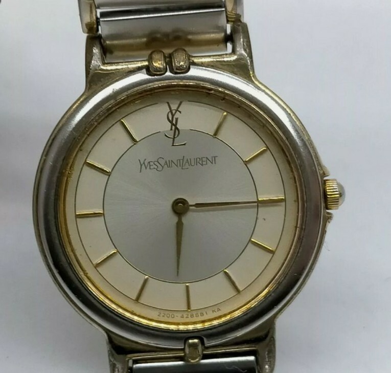 YVES SAINT LAURENT クォーツ腕時計 2200-228481 Yves Saint Laurent Watch 2200-228481 23.5mm Women's Gold X