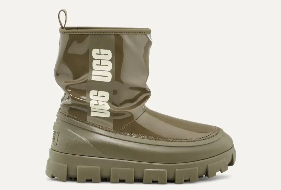 UGG Women's Classic Brellah Mini Boot Green size7 | eBay