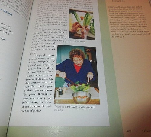 1999 Julia Childs Cooking at Home Coffee Table Book Illustrated 1st Ed Hardcover - Picture 3 of 15
