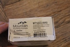 Mountain Plumbing Waste Disposer Trim MT120EV/BRS Brushed Stainless