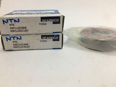 NTN 6307LLUC3 Bearing Rubber Seals 6307 LLU 2RS C3 6307RS 2 pcs