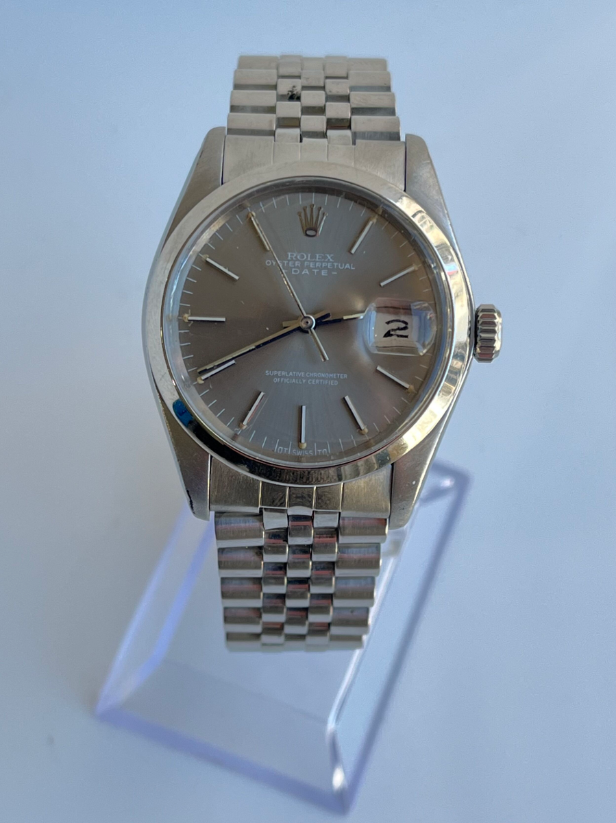 1979 Rolex Datejust Oyster Perpetual 1501 – 34mm - Silver