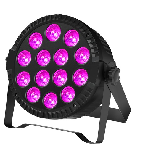 2stk 140W RGBW 14 LED PAR Wash DMX Bühnenlicht Show Disco Party Scheinwerfer EU - Bild 9 von 9