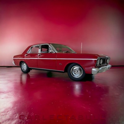 1968 Ford Falcon XT GT Candy Apple Red 1:18