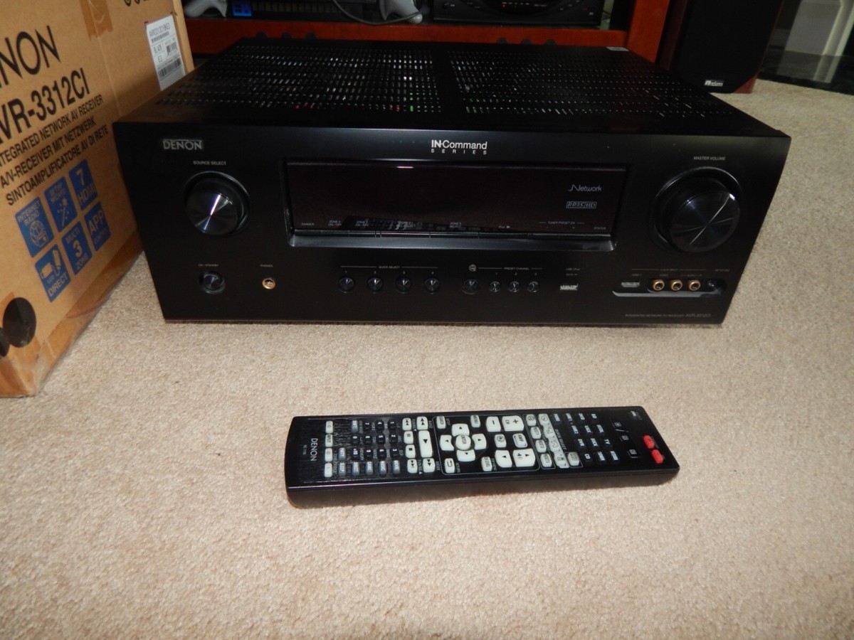 DENON AVR-3312 AVアンプ AVR-3312 - 7.2 Ch. 125W HD AV Receiver | Denon - United States