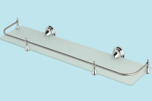 Set di arredi in argento per il bagno