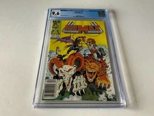 ANIMAX 1 CGC 9.6 WHITE PAGES NEWSSTAND MARVEL COMICS 1986