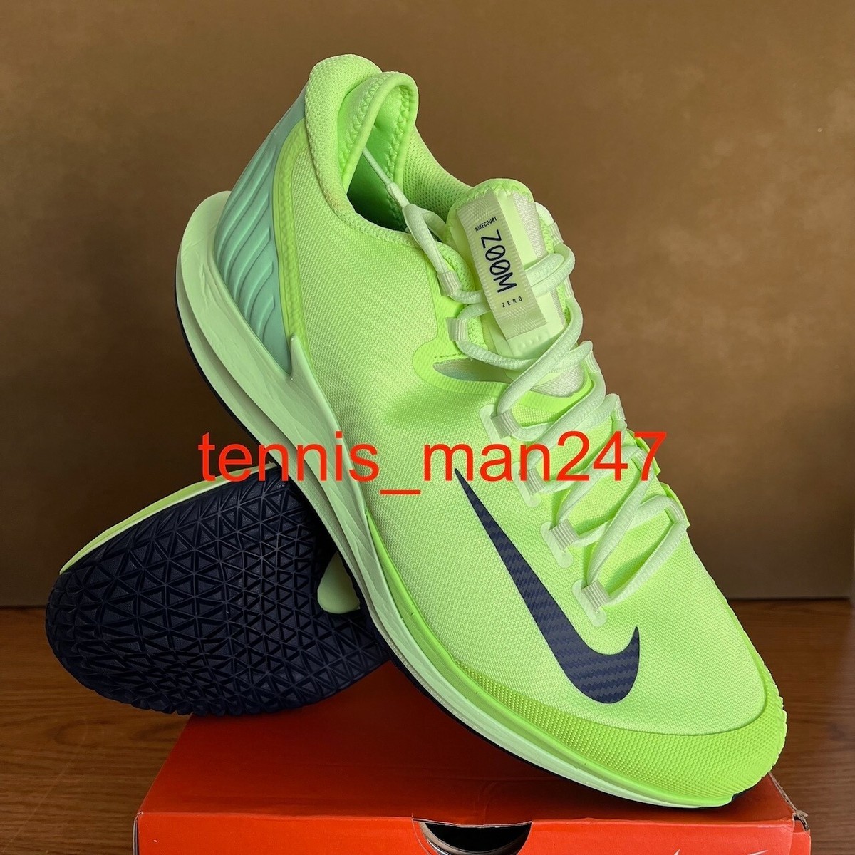 Nike Court Jannik Sinner Zoom Zero AA8018-302 Tennis Shoes Alcaraz