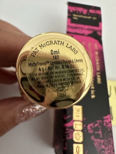 Pat McGrath Labs Lipstick MATTETRANCE 107 OMI .14oz/4G FULL SZ; SEALED BOX $39 - Picture 3 of 13