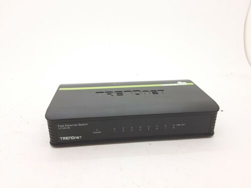 TRENDnet TE100 S8/A 8 Port Fast Ethernet Switch GREENnet (Hub Only) Works