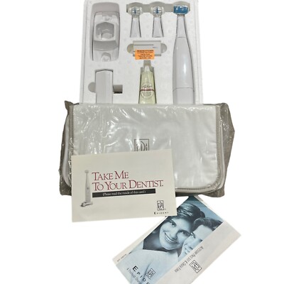 EpiDent Ultra NEW Electric Toothbrush Complete Dental Kit w/ Travel Bag
