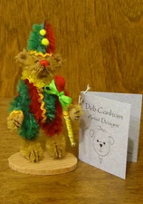 DEB CANHAM Artist Designs BOPP Jesters And Clowns Coll. 3.25"  LE mohair
