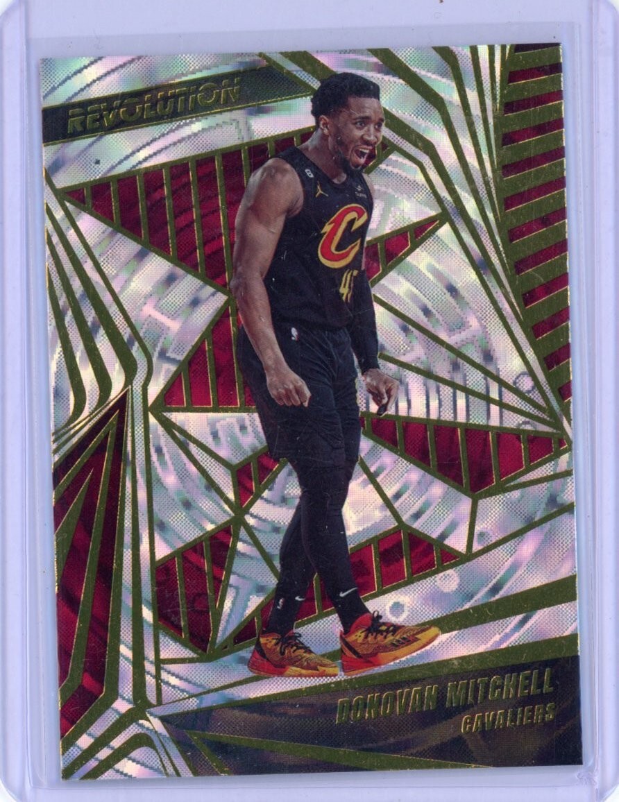Donovan Mitchell 2023-24 Revolution Fractal #84 Cavaliers | eBay