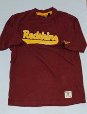Vintage NFL Reebok Gridiron Classic Washington Redskins LARGE T-Shirt Maroon Red