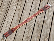 CWD Chestnut/Tan Padded Classic Hunter English Girth - 42"/44" - NWOT