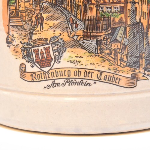 ROTHENBURG OB DER TAUBERN BEER STOREWARE 0.5L MUG TANKARD - Picture 2 of 6