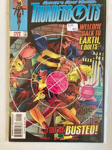 THUNDERBOLTS COMICS LARGE LOT 22 COMICS - Picture 2 of 18