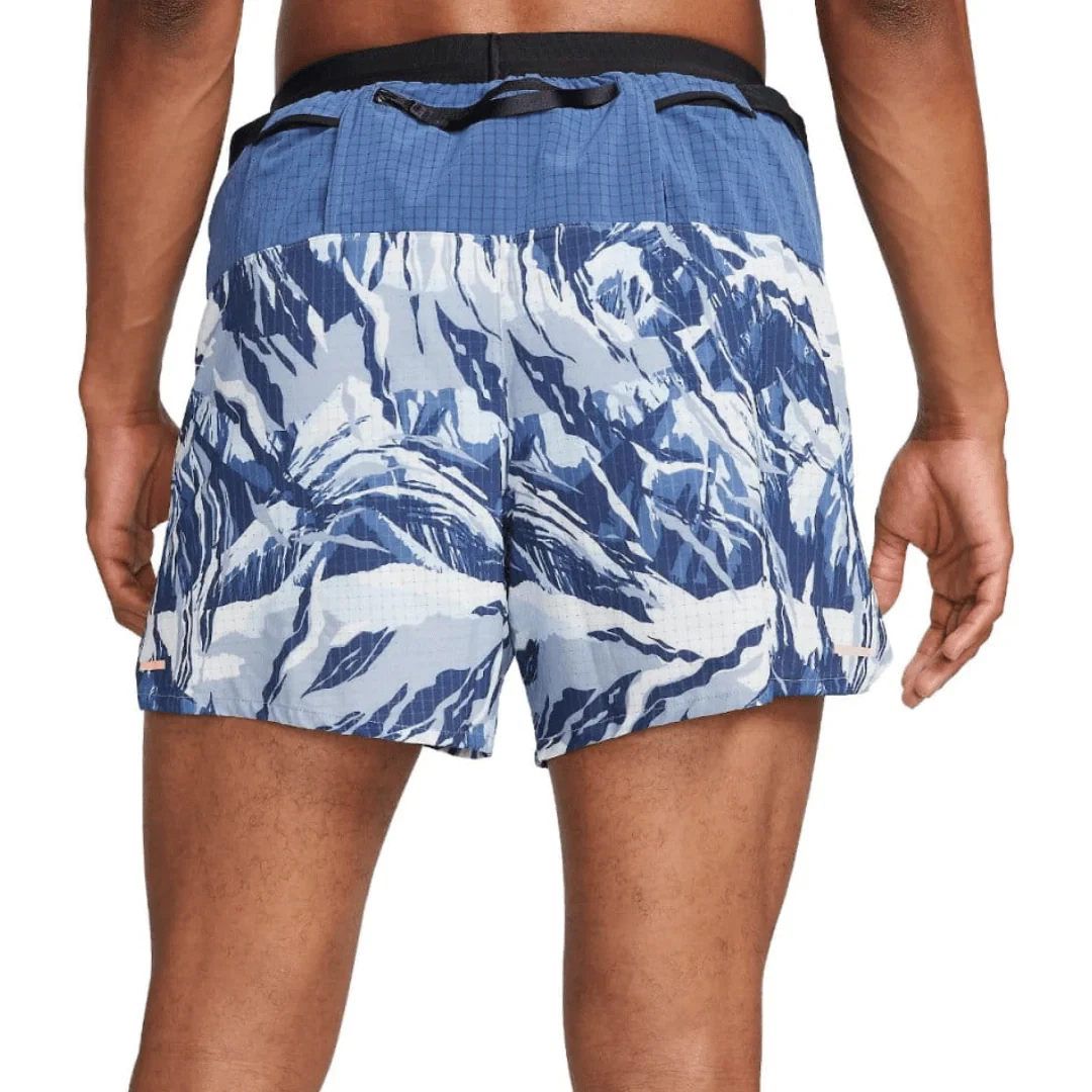 Nike FLEX STRIDE 5" LINED TRAIL RUNNING SHORTS DM4652-493 ASHEN SLATE L