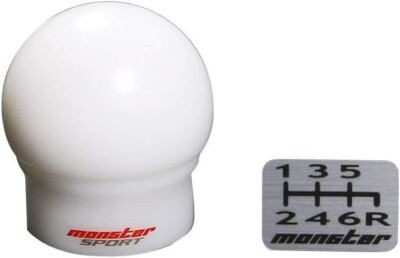 SUZUKI Swift Sport Sports Shift Knob Type-C White MONSTER SPORT
