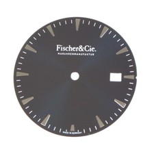 Quadrante dell'orologio da polso Fischer & Cie, 31,0 mm blu per ETA 2824