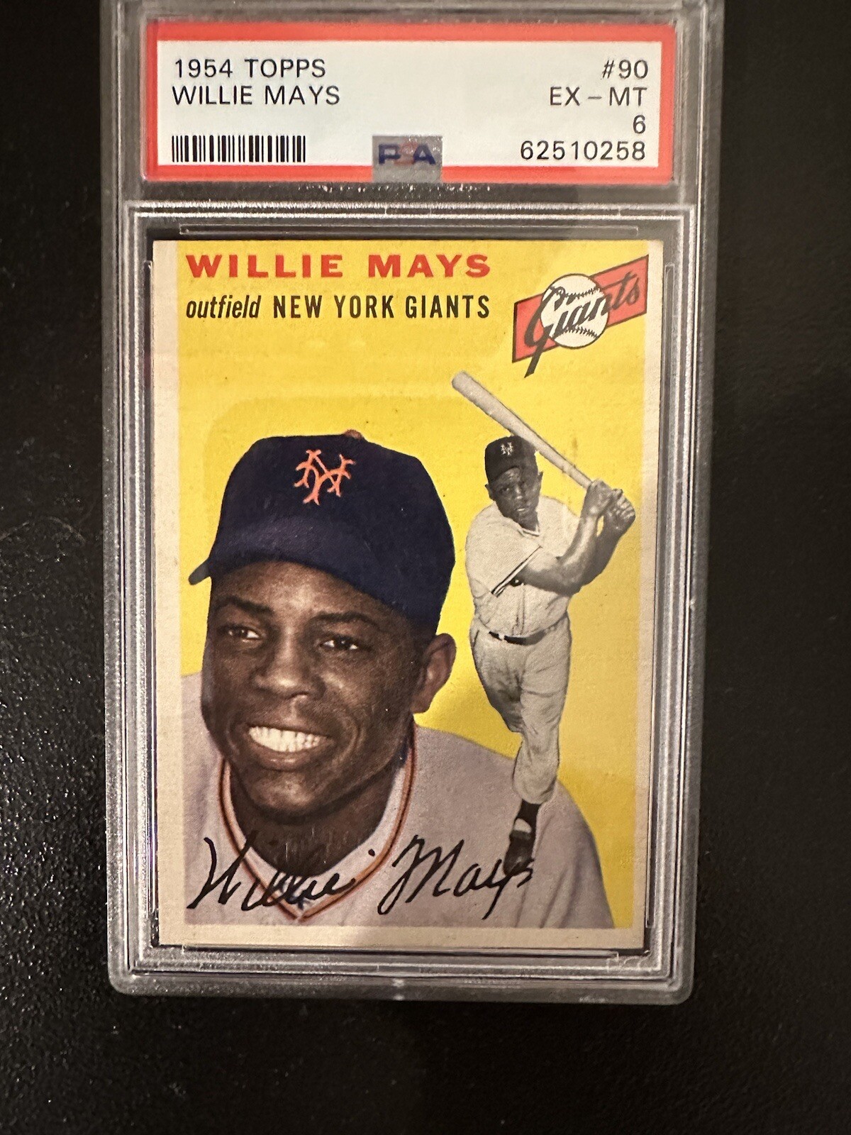 1954 Topps #90 Willie Mays PSA 6 🔥🔥Way Undergraded🔥🔥