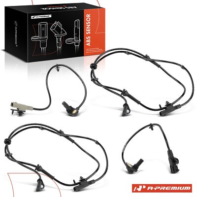 A-Premium 4xFront & Rear ABS Wheel Speed Sensor for Infiniti Q50 14-20 Q60 17-19