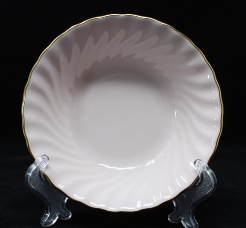 Vintage 1940er-1950er Minton China - Dessert/Obstschale 5-1/4" - Muschel rosa & gold - Bild 1 von 4